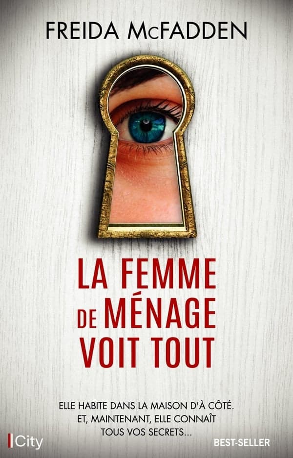  الخادمة تراقب الكتاب بالفرنسية - Livre par freida mcfadden