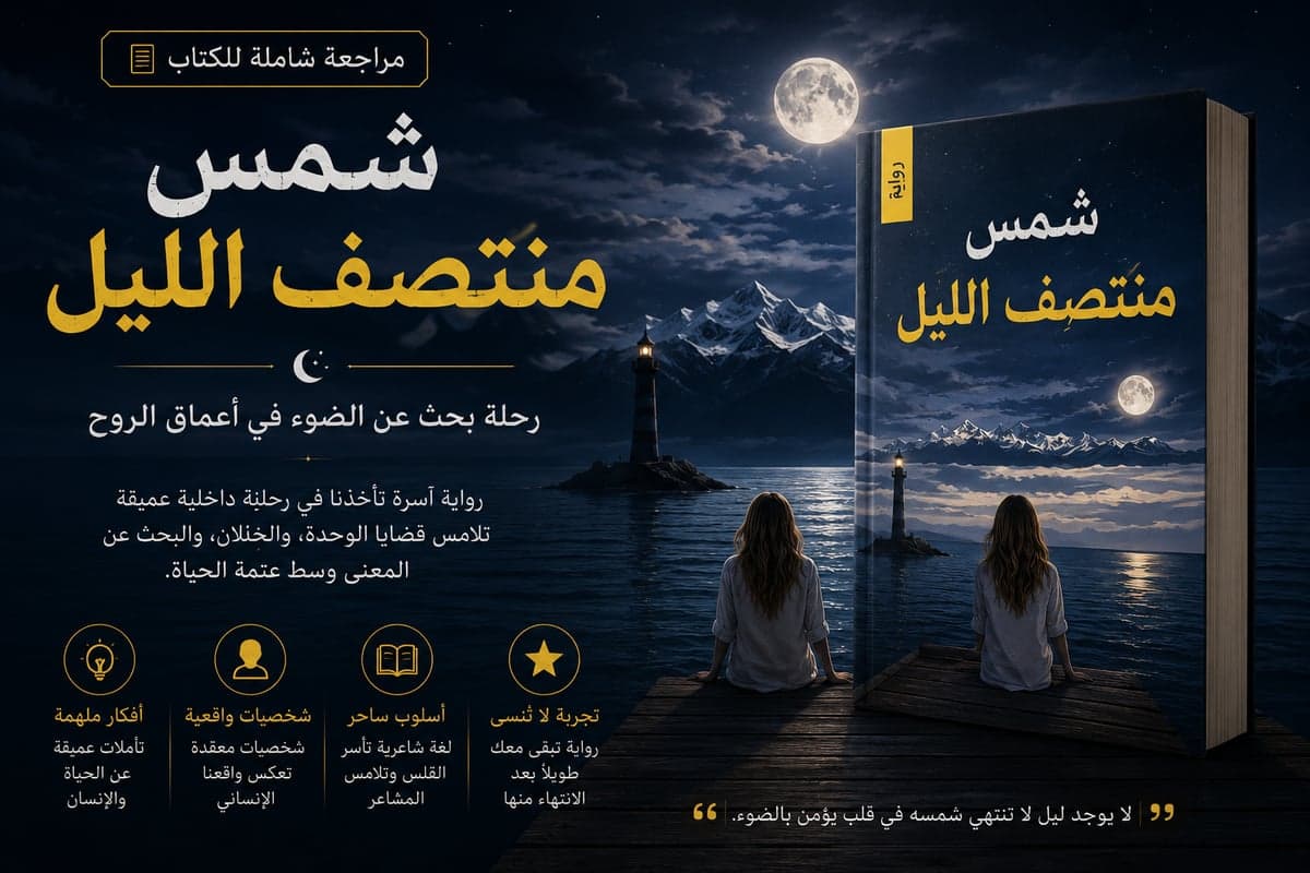 شمس منتصف الليل - مراجعة شاملة للكتاب