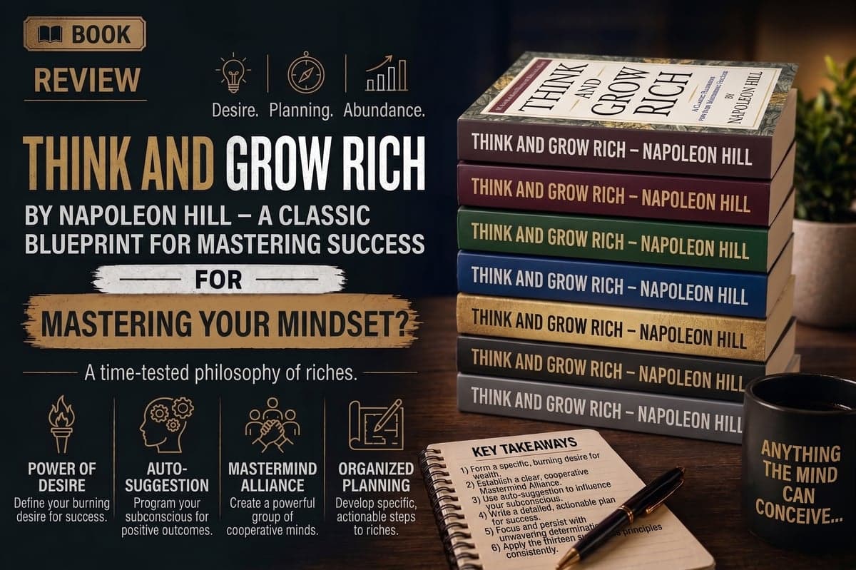 Think And Grow Rich - A Complete Book Review
