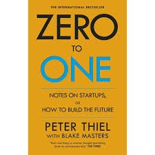 Zero To One - Livre par peter thiel