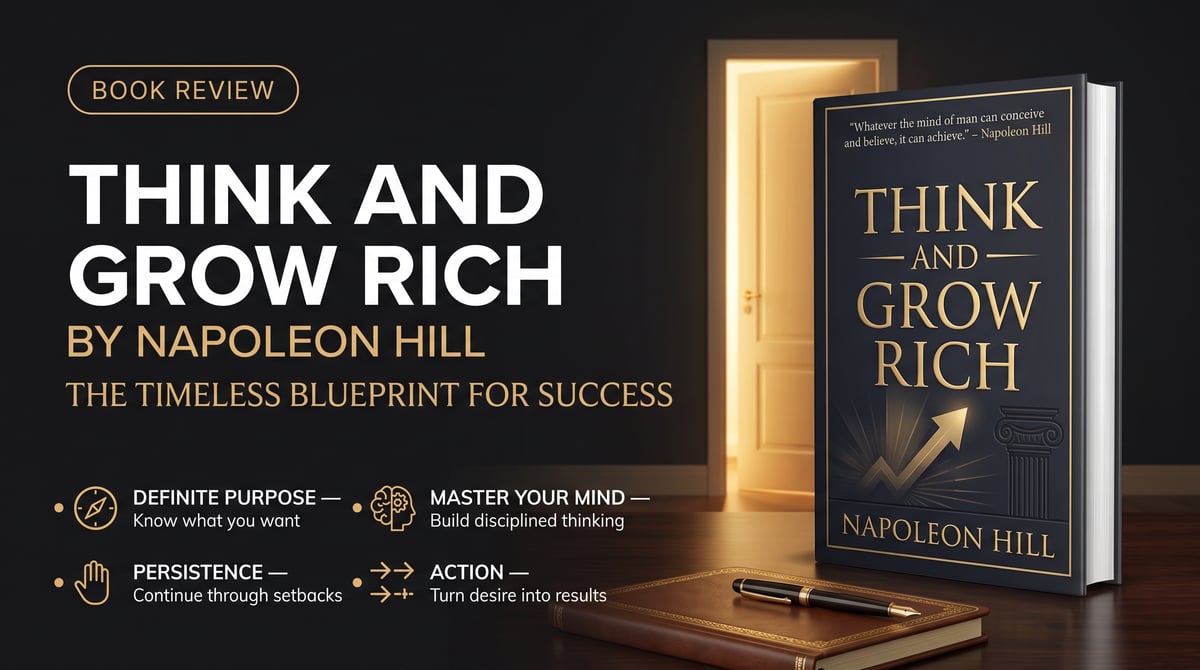 Think And Grow Rich By Napoleon Hill – The Timeless Blueprint For Success