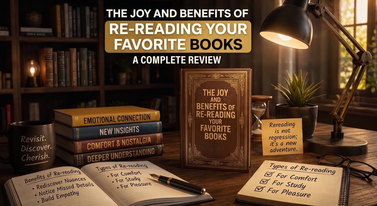 The Joy And Benefits Of Re-reading Your Favorite Books