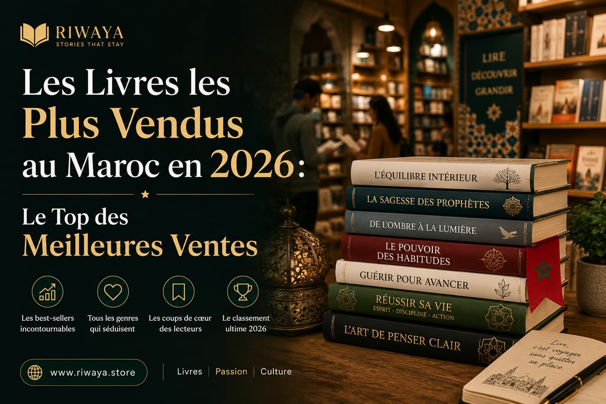Les Livres les Plus Vendus au Maroc en 2026 : Le Top des Meilleures Ventes