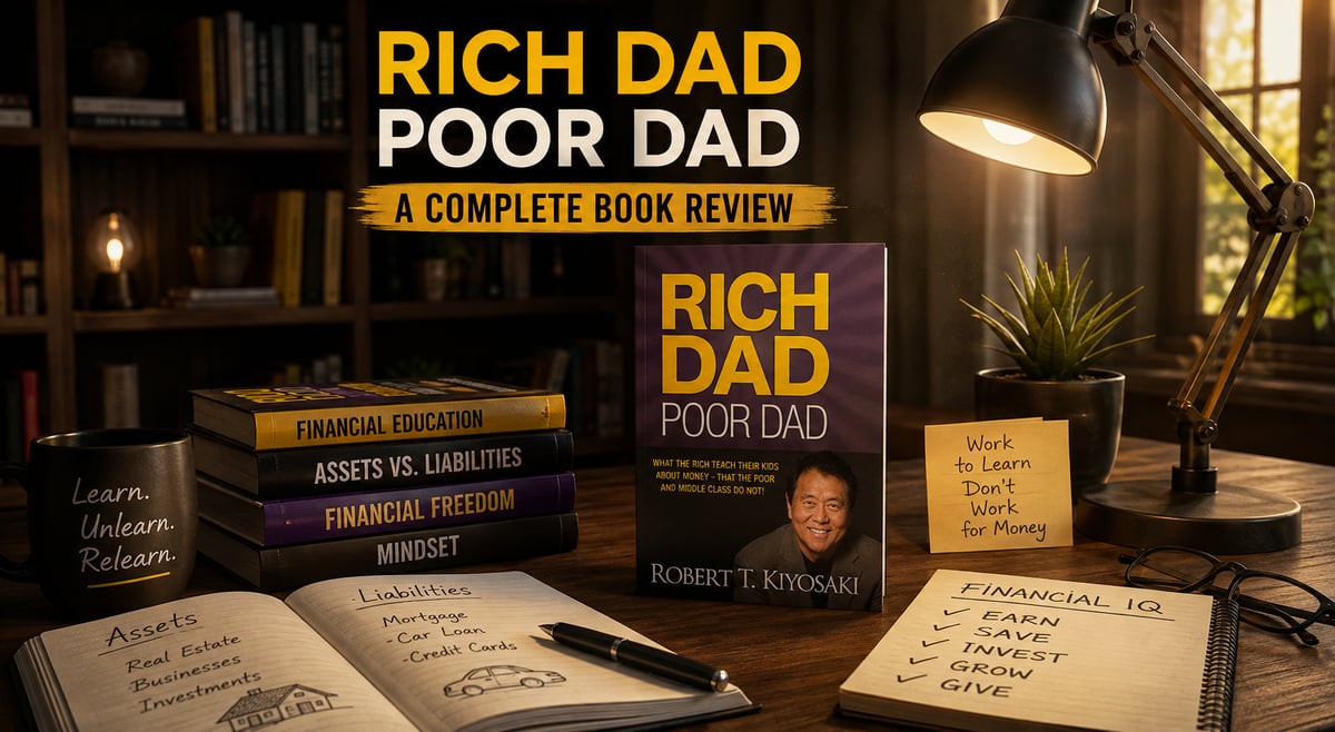 Rich Dad Poor Dad - A Complete Book Review