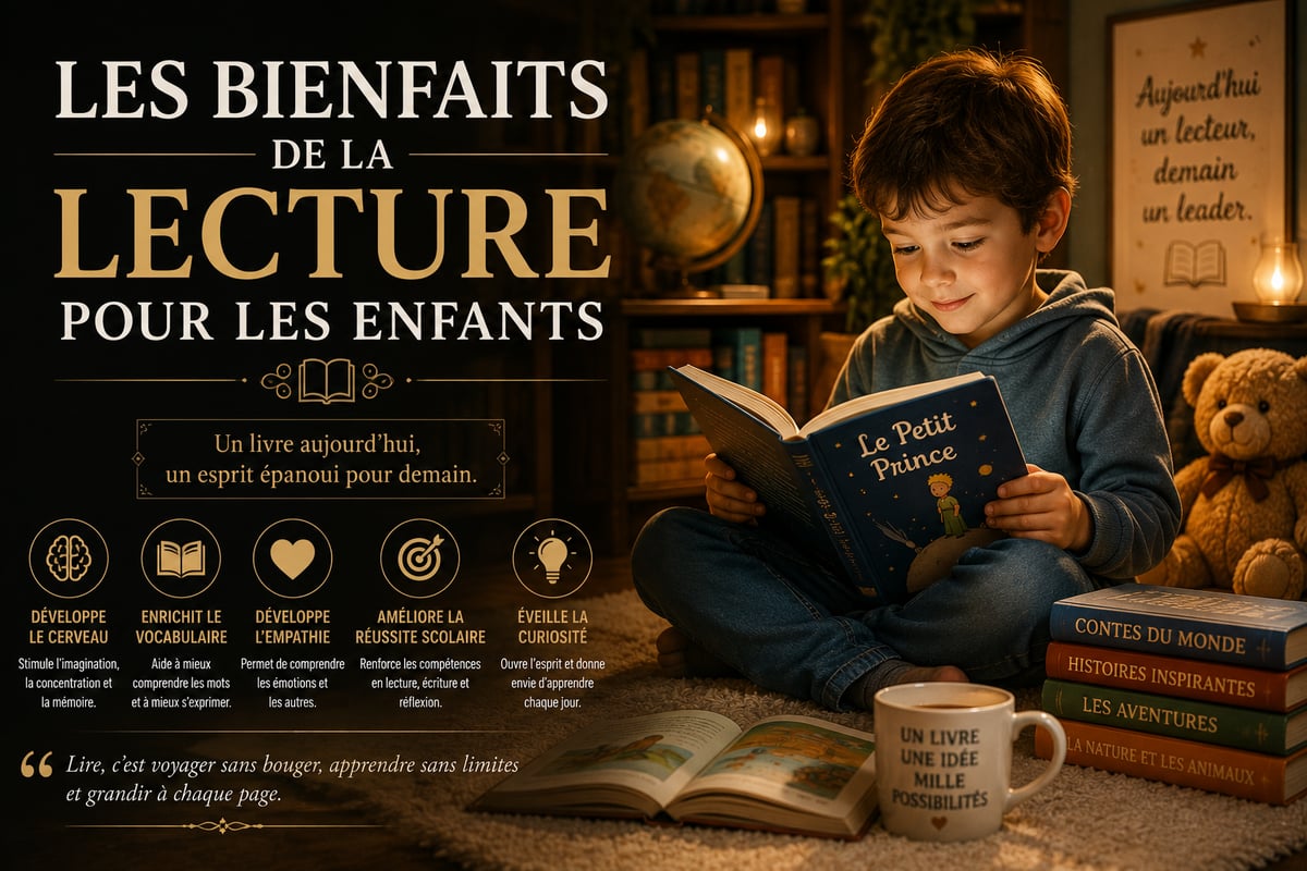 Les Bienfaits De La Lecture Pour Les Enfants