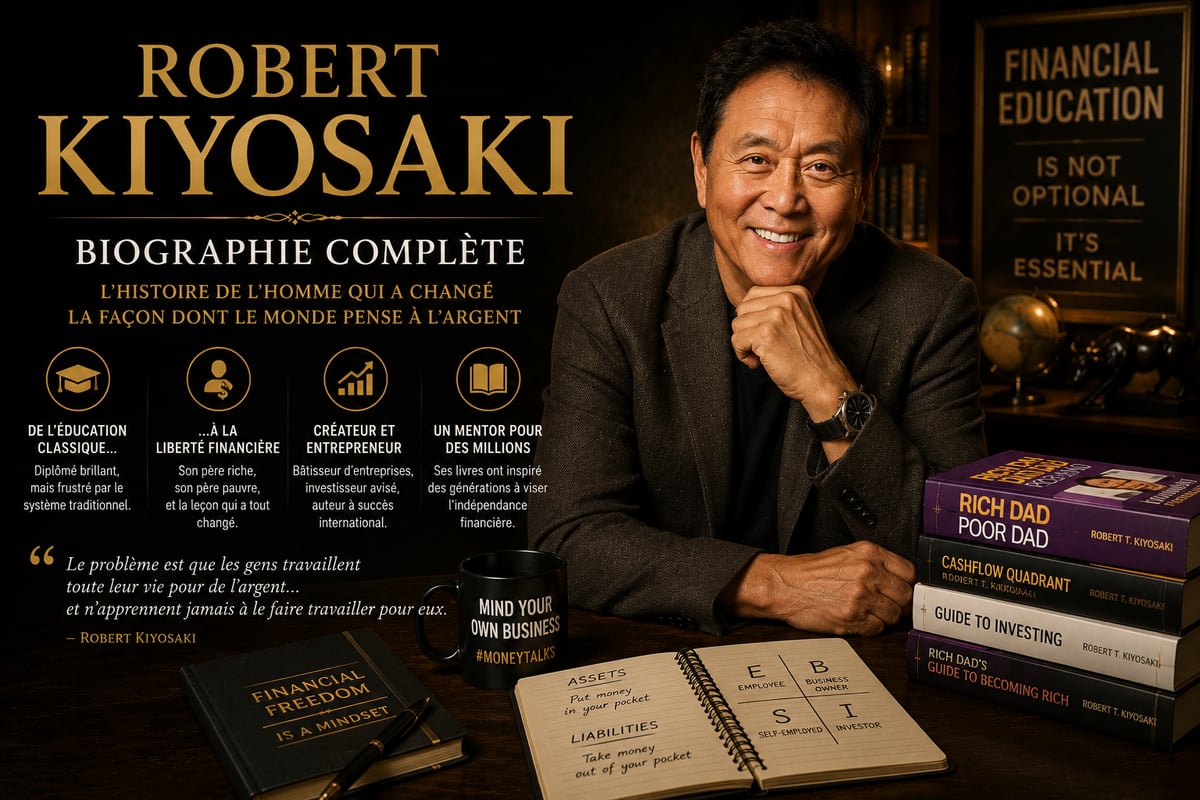 Robert Kiyosaki : Biographie Complète